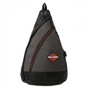 Текстильный рюкзак Harley-Davidson. Цвет: серый