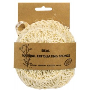 Натуральная мочалка из сизаля с отшелушивающим эффектом Sisal Natural Exfoliating Sponge Hydrea London