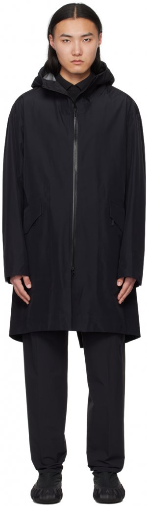 Черное пальто с монитором , цвет Black Veilance