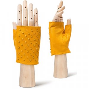 Перчатки, размер 6.5, желтый LABBRA. Цвет: желтый/yellow