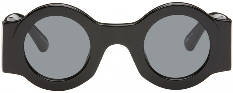Черные солнцезащитные очки Linda Farrow Edition 98 Dries Van Noten