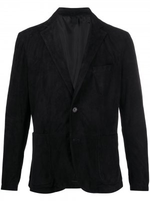 Пиджак со вставками Tagliatore. Цвет: черный