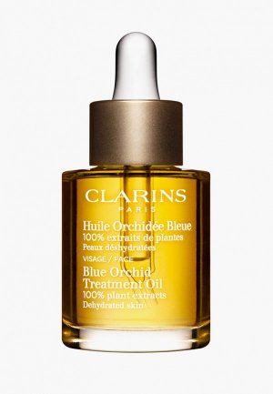 Масло для лица Clarins обезвоженной кожи Orchidee Bleue, 30 мл. Цвет: прозрачный
