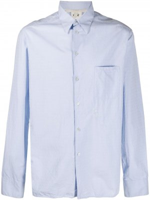 Рубашка 1990-х годов с вышитым узором Gianfranco Ferré Pre-Owned. Цвет: синий
