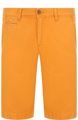 Хлопковые шорты с карманами Baldessarini. Цвет: оранжевый