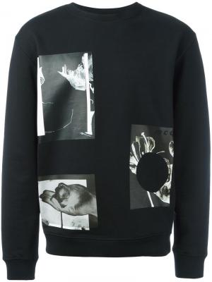 Abstract print sweatshirt McQ Alexander McQueen. Цвет: чёрный