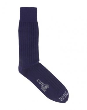 Короткие носки CORGI. Цвет: фиолетовый