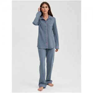 Пижама , размер XS(164-170), серый Ihomewear. Цвет: серый