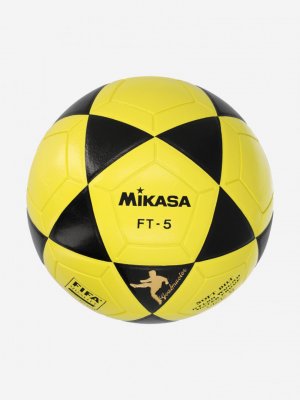 Мяч футбольный FT5 FQ - BKY, Желтый Mikasa. Цвет: желтый