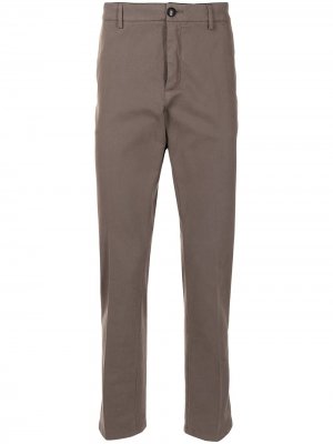 Прямые брюки David Department 5. Цвет: коричневый