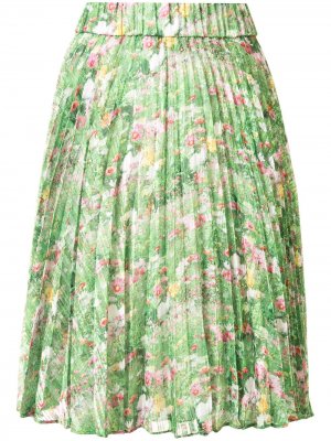 Плиссированная юбка Lacy Gardens Romance Was Born. Цвет: зеленый