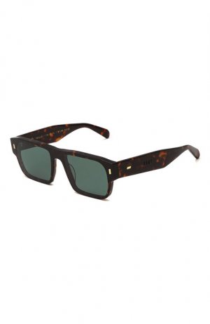 Солнцезащитные очки GAST. Цвет: коричневый