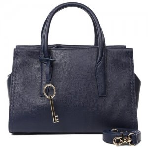 Классическая сумка leo ventoni 23004528-blue. Цвет: синий