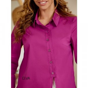 Рубашка , размер 48, розовый D.va. Цвет: фуксия/розовый