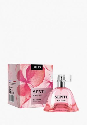 Парфюмерная вода Dilis Parfum SENTI #bloom 50 мл. Цвет: прозрачный
