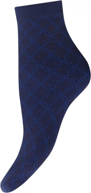 Носки из хлопка с рисунком , цвет Navy/Sodalite Blue Wolford