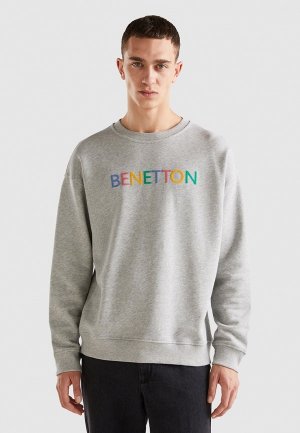 Свитшот United Colors of Benetton. Цвет: серый