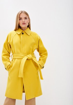 Пальто Diane von Furstenberg DVF LIA. Цвет: желтый