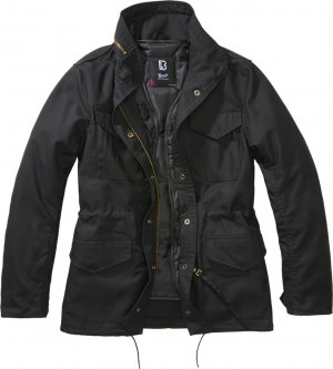 Женская куртка M65 с регулируемой талией, черный Brandit