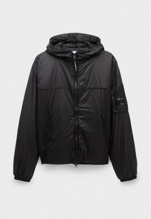 Куртка утепленная C.P. Company nada shell hooded jacket black. Цвет: черный