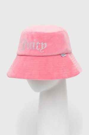 Бархатная шляпа , розовый Juicy Couture
