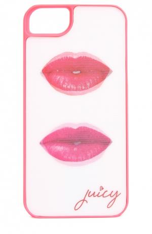 Чехол для iPhone Juicy Couture. Цвет: белый