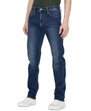 Мужские зауженные джинсы с пятью карманами A|X Armani Exchange, мульти