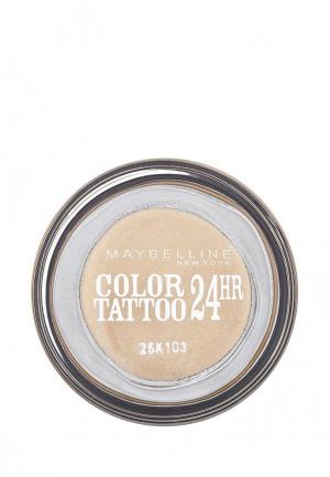 Тени для век Maybelline New York Color Tattoo 24 часа оттенок 05 Вечное золото 4 мл. Цвет: бежевый