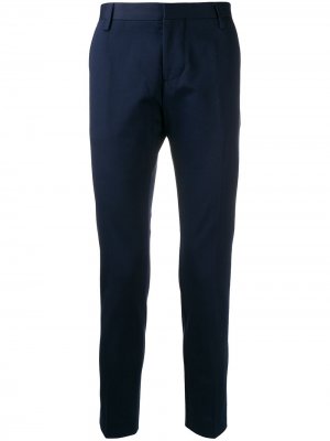 Skinny-fit tailored trousers Entre Amis. Цвет: синий