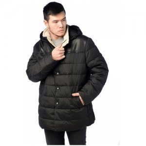 Зимняя куртка мужская CLASNA 188 размер 56, черный