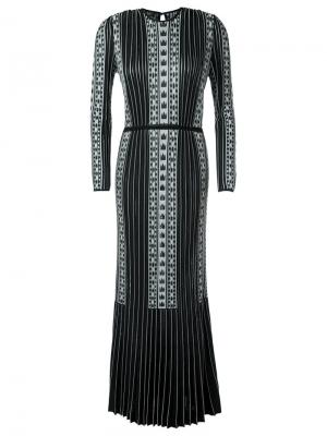 Pattern knit gown Gig. Цвет: чёрный