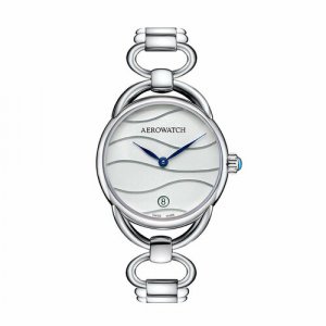 Наручные часы Swiss Made 07977 AA03 M, серебряный AEROWATCH. Цвет: серебристый/серебряный