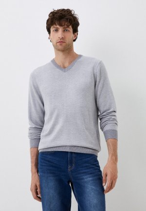 Пуловер Ostin O'stin. Цвет: серый