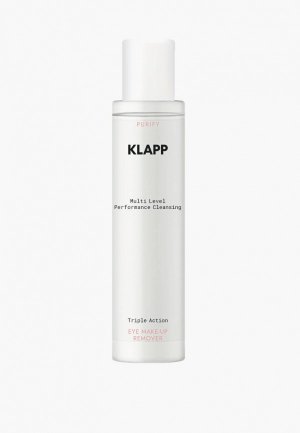 Средство для снятия макияжа Klapp CORE Purify Multi Level Performance Cleansing, 120 мл. Цвет: белый