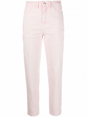 Прямые брюки чинос IRO. Цвет: розовый