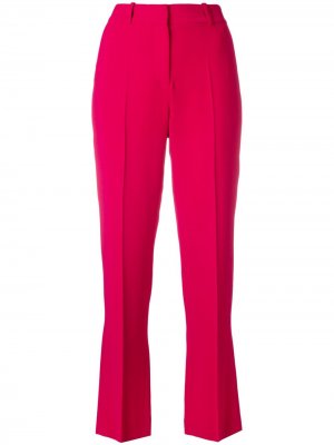 Укороченные классические брюки Givenchy. Цвет: розовый