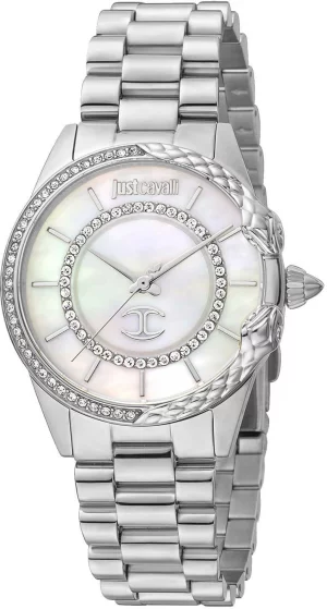 Наручные часы женские JC1L095M0245 серебристые Just Cavalli