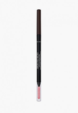 Карандаш для бровей Rimmel Brow Pro Micro Ultra-Fine Precision Pencil, 03 Auburn, 9 гр. Цвет: прозрачный
