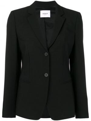 Классический пиджак строгого кроя Dondup. Цвет: черный