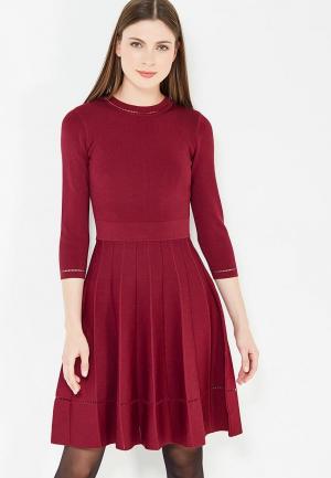 Платье Conso Wear. Цвет: бордовый