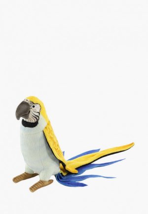 Игрушка мягкая Hansa Попугай голубой, 37 см. Цвет: голубой