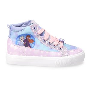 Высокие кроссовки для девочек 's Frozen Anna & Elsa Disney