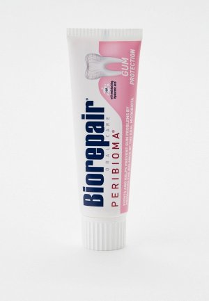 Зубная паста Biorepair PERIBIOMA Gum Protection, для защиты десен, 75 мл. Цвет: прозрачный