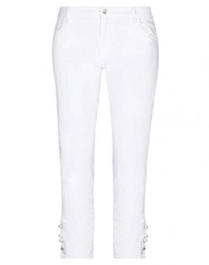 Повседневные брюки EAN 13. Цвет: белый
