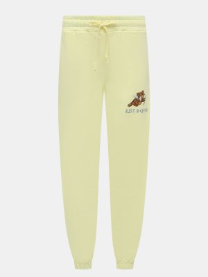 Спортивные брюки J.B4. Цвет: желтый