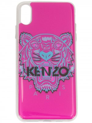 Чехол Tiger для iPhone XS Max Kenzo. Цвет: фиолетовый