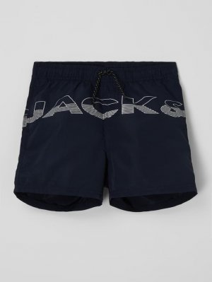 Комплект плавок и полотенец модель «Beach Pack», темно-синий Jack & Jones