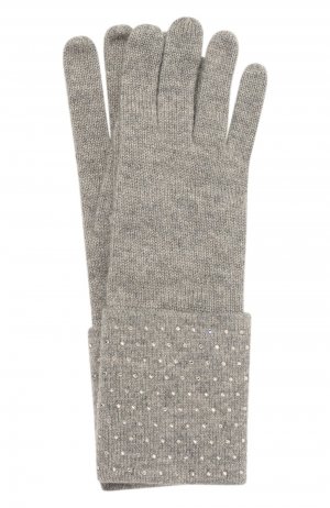 Кашемировые перчатки William Sharp. Цвет: серый