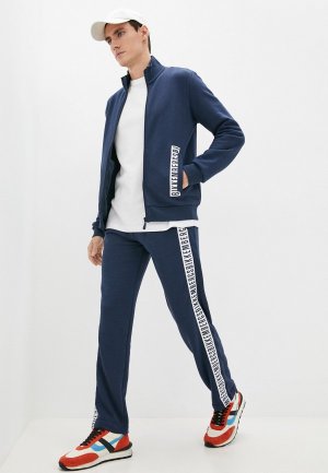 Костюм спортивный Bikkembergs. Цвет: синий