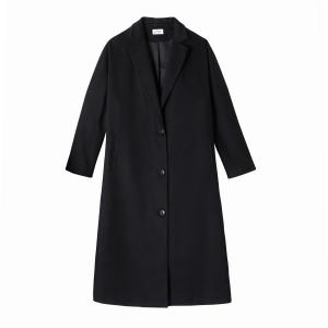 Пальто с рукавами-кимоно PAVONE LA BRAND BOUTIQUE COLLECTION. Цвет: черный